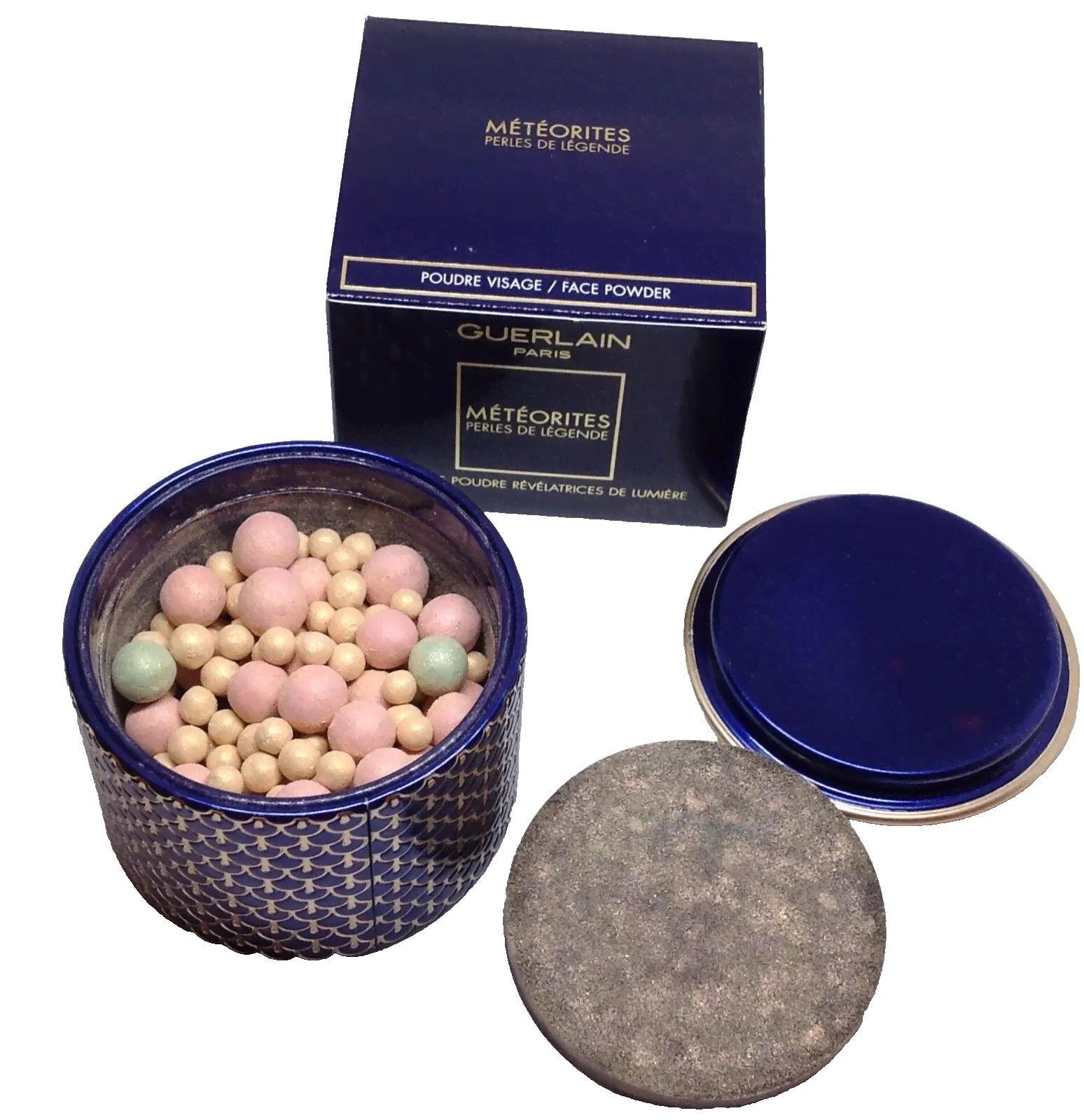 GUERLAIN METEORITES PERLES DE LEGENDE FACE POWDER LIMITED EDITION LIGHT PEARLS-0